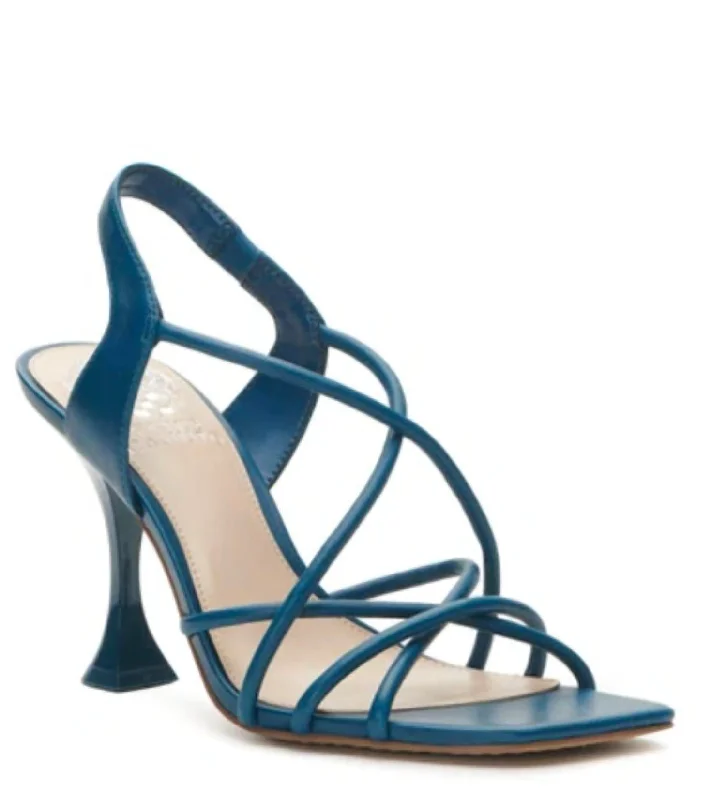 Versatile Heeled Sandals for Any Occasion---Sanda In Ocean