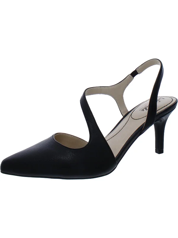 Stylish Slip-On Pumps for Quick Elegance---Santorini Womens Faux Leather Slip On Pumps