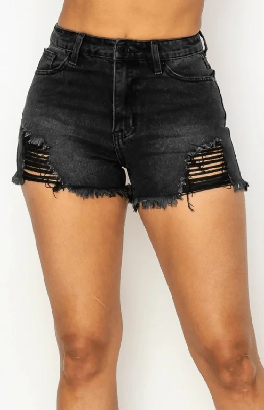 Shop is it jeans for new on store denim style -Sasha denim shorts for women