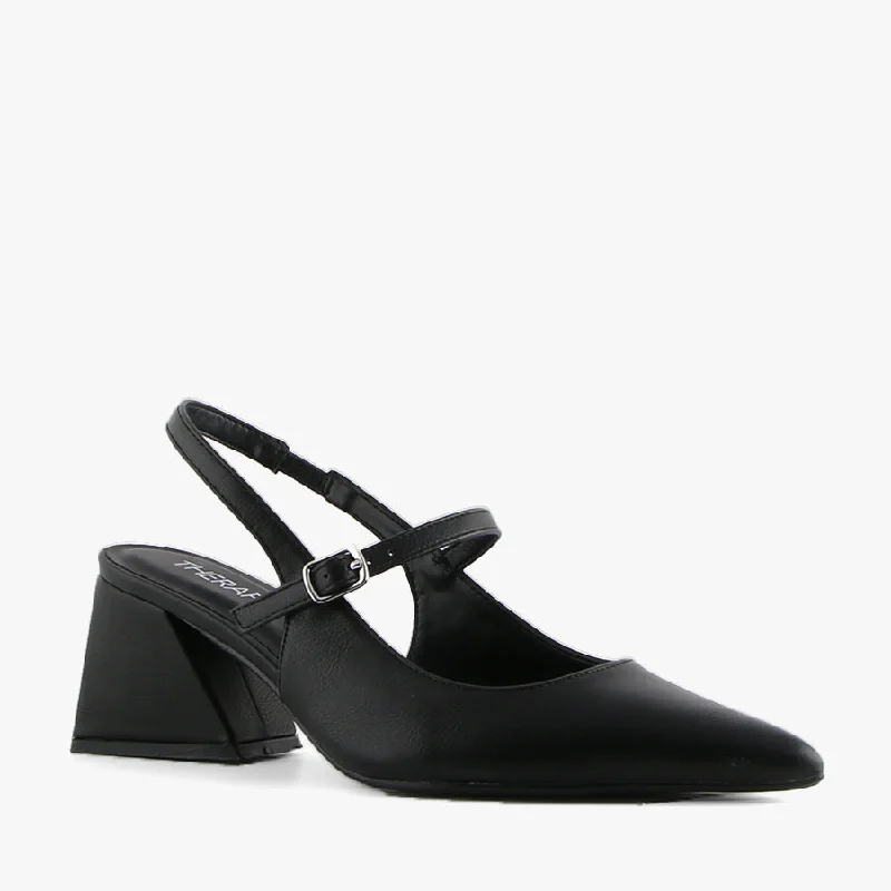 Versatile Heeled Sandals for Any Occasion---SHARP BLACK