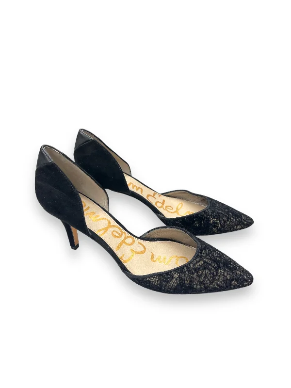 Stiletto Heel Pumps with Perfect Fit--Shoes Heels Stiletto By Sam Edelman  Size: 8-Fashionable & Classic