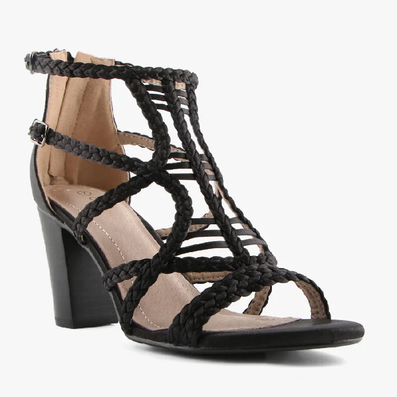 SLING BLACK SATINAffordable Satin Heels with a Luxe Touch