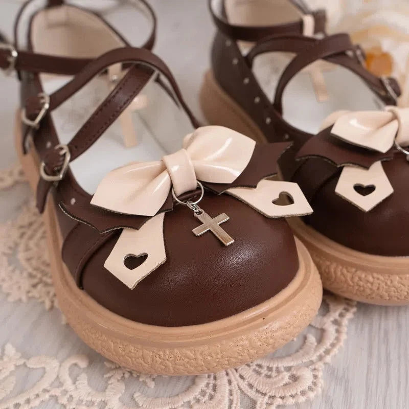 only brown shoes