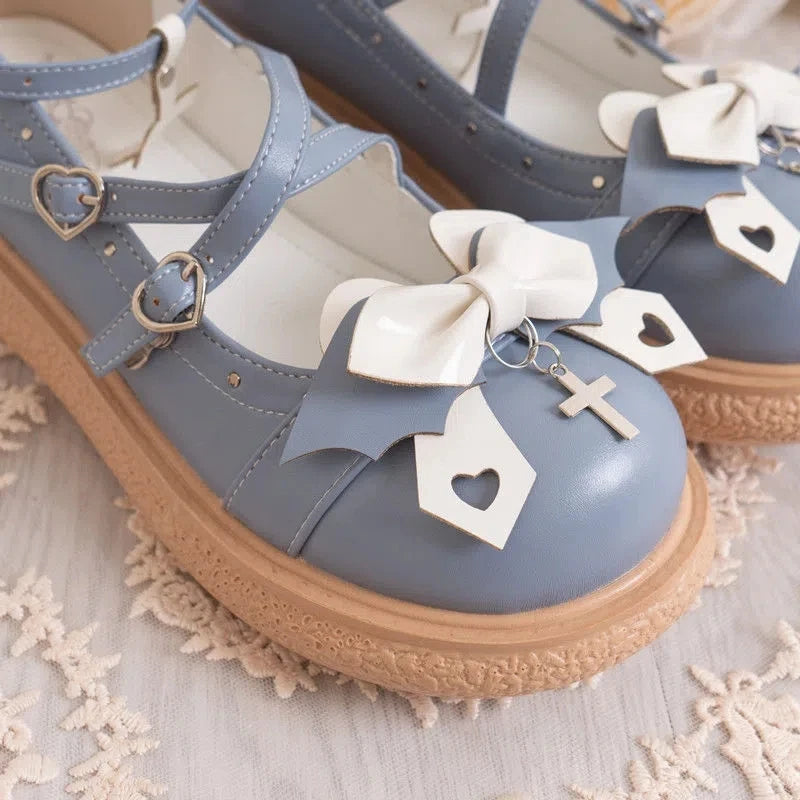 only blue shoes