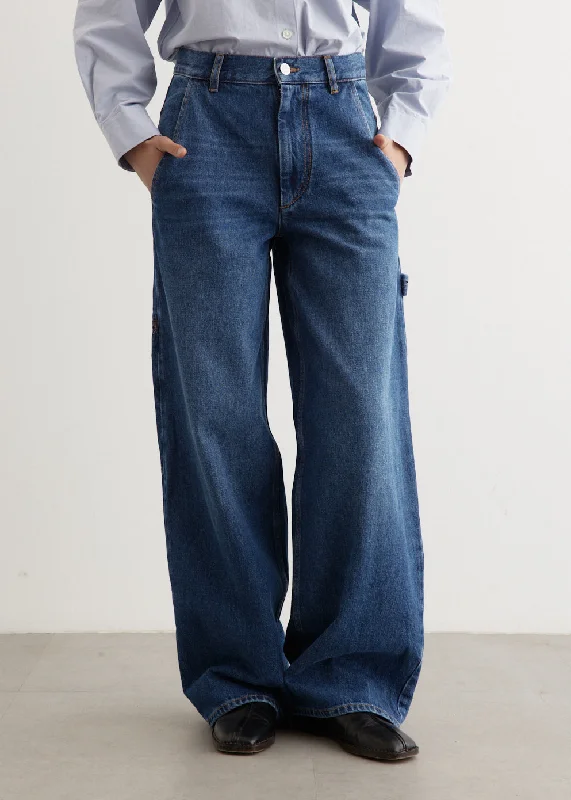 Women's denim jeans with a comfortable fit-Solene Pants
