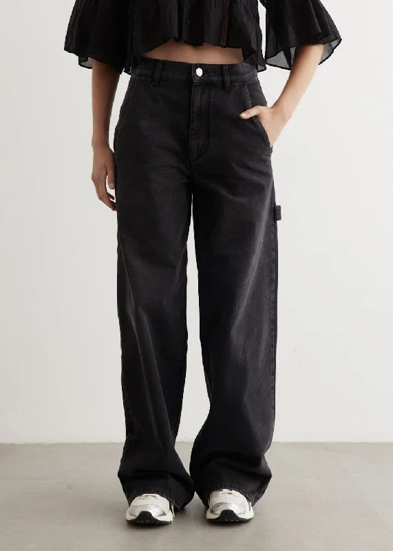 Women's denim jeans for casual Friday-Solene Pants