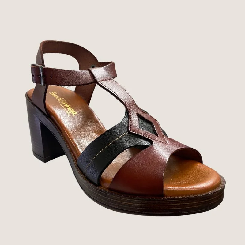 Versatile Heeled Sandals for Any Occasion---Sundowner Carolyn Heel