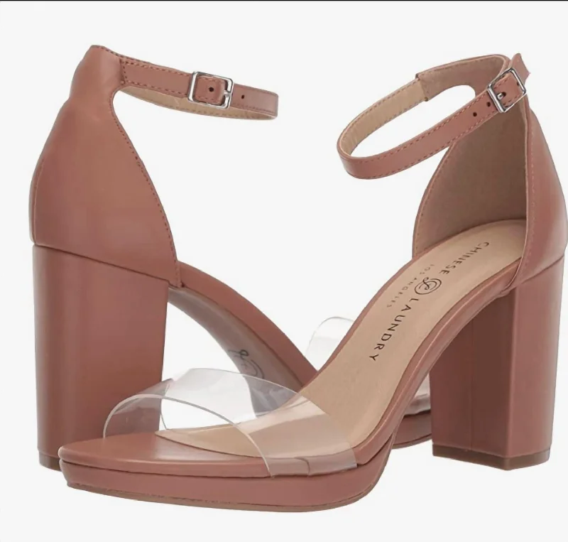 Versatile Heeled Sandals for Any Occasion---Teri Heel In Nude