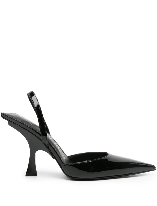 Versatile Heeled Sandals for Any Occasion---The Attico With Heel Black