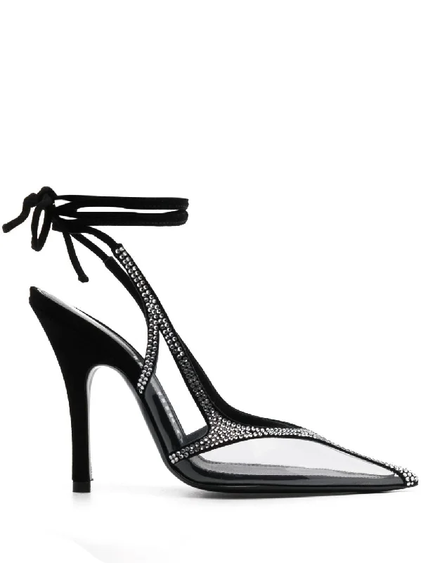 Versatile Heeled Sandals for Any Occasion---The Attico With Heel Silver