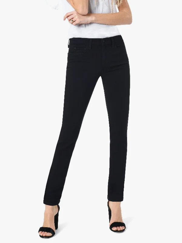 Women's denim jeans with a button fly-THE LARA