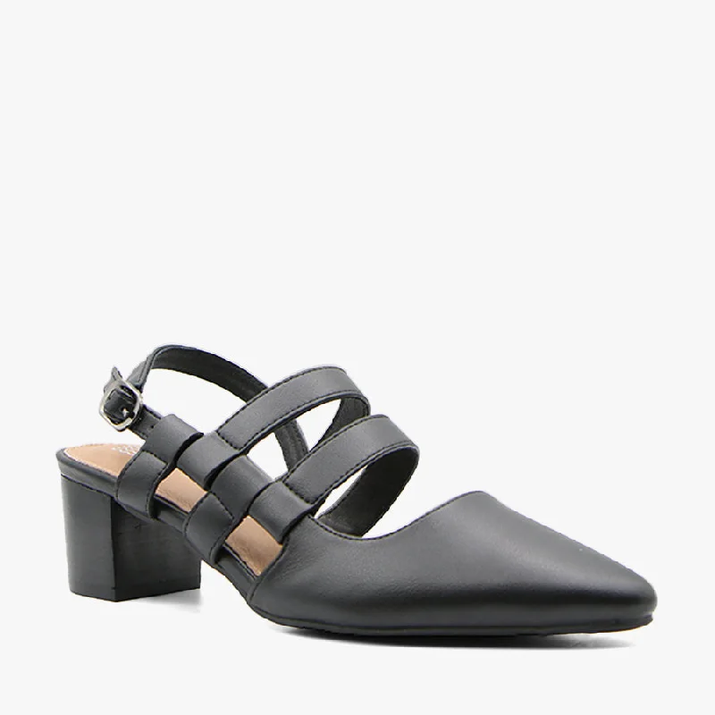 Versatile Heeled Sandals for Any Occasion---TILLY BLACK