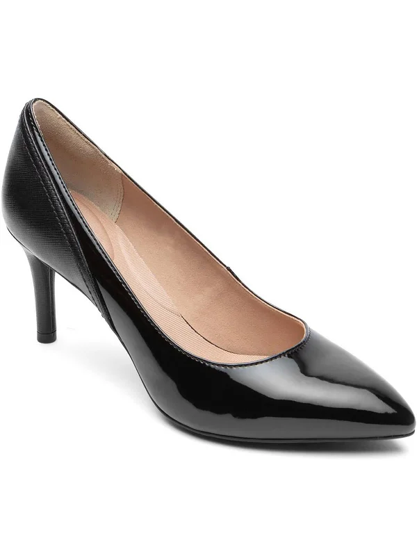 Stiletto Heel Pumps with Perfect Fit--TM75MMPTH PIECE PUMP Womens Padded Insole Pointed Toe Pumps-Fashionable & Classic