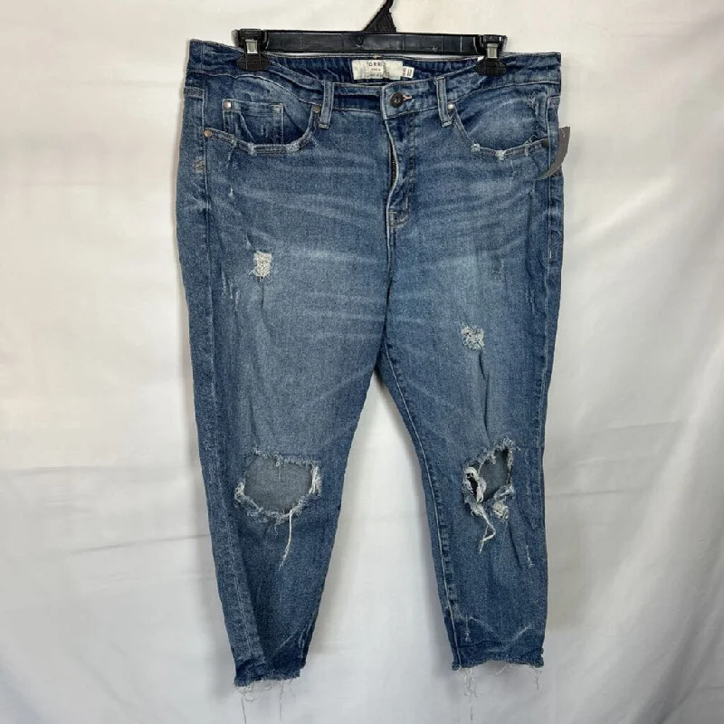Women's denim jeans with a high stretch fabric-TORRID WOMEN'S JEANS 16