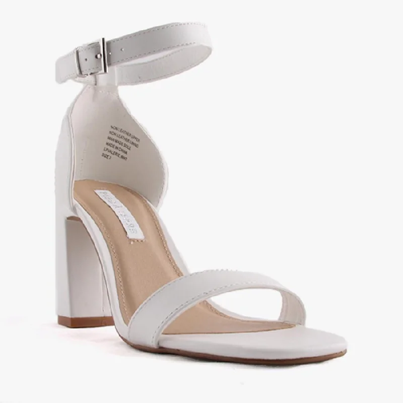 Versatile Heeled Sandals for Any Occasion---VALERIE WHITE