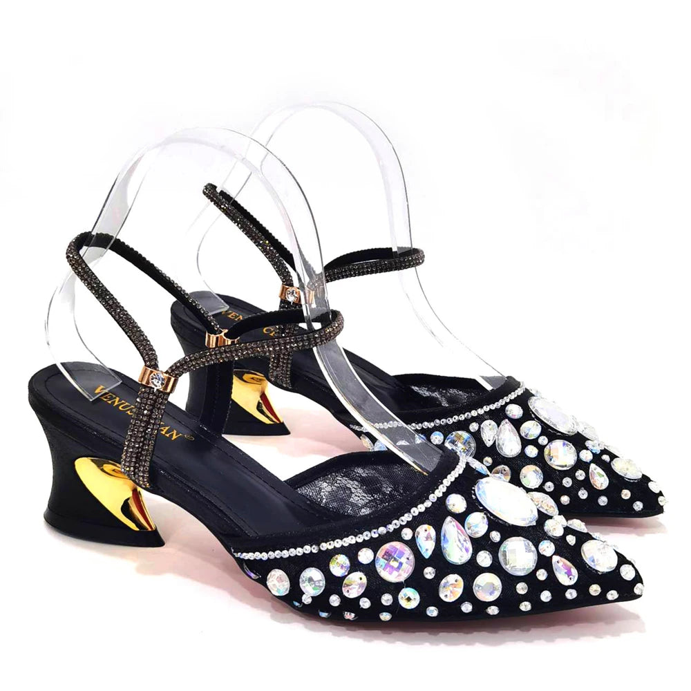A PAIR SHOES BLACK