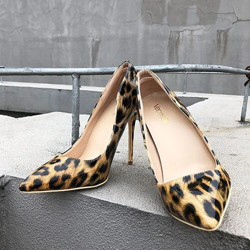 Leopard 8cm Heel