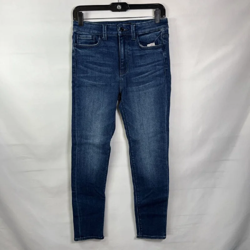 Women's denim jeans with a metal embellishment-VERVET WOMEN'S JEANS 4