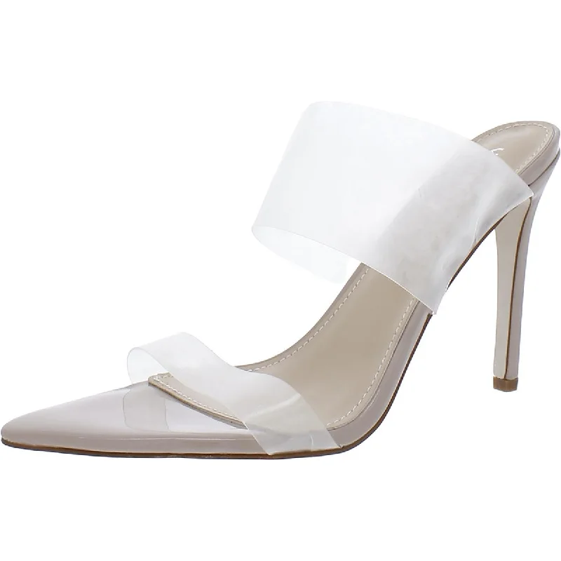 Sleek and Shiny Patent Pump Heels for a Polished Look--Vivianly Womens Patent Pointed Toe Pumps