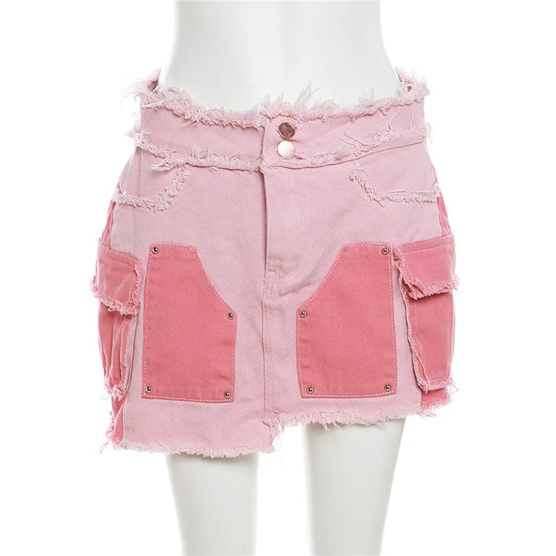 Pink skirt