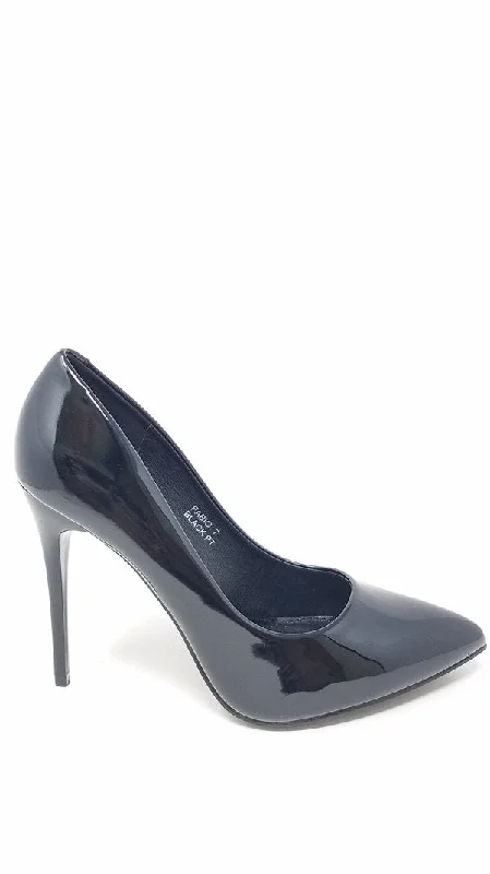 Versatile Heeled Sandals for Any Occasion---Women Church Shoes-FabiC-Black