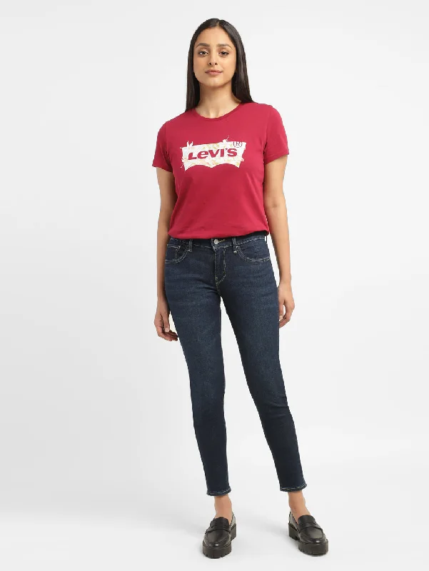 Women's denim jeans with a pearl embellishment-Women's Mid Rise 710 Super Skinny Jeans Women's denim jeans with a pearl embellishment-Women's Mid Rise 710 Super Skinny Jeans