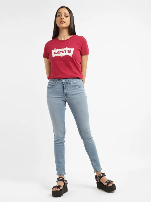 Women's denim jeans for petite women-Women's Mid Rise 711 Skinny Fit Jeans