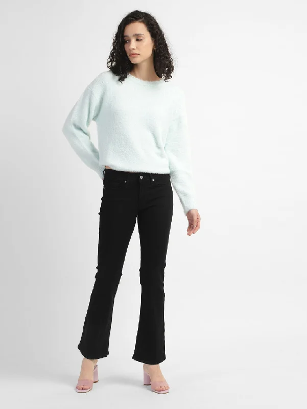 Women's denim jeans with a seed embellishment-Women's Mid Rise 715 Bootcut Jeans