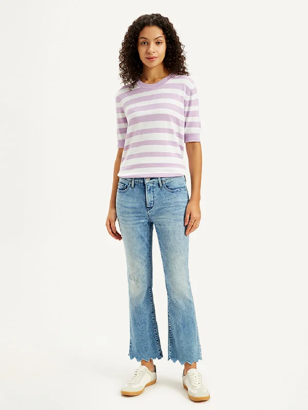 Women's denim jeans near quality now-Women's High Rise 315 Bootcut Blue Jeans