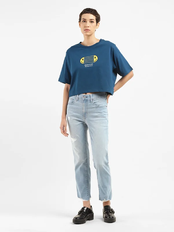 Women's denim jeans with a enamel embellishment-Women's High Rise 724 Straight Fit Jeans Women's denim jeans with a enamel embellishment-Women's High Rise 724 Straight Fit Jeans