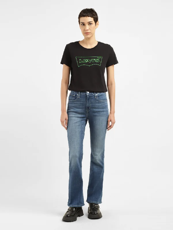 Women's denim jeans sale has styled-Women's High Rise 725 Bootcut Jeans