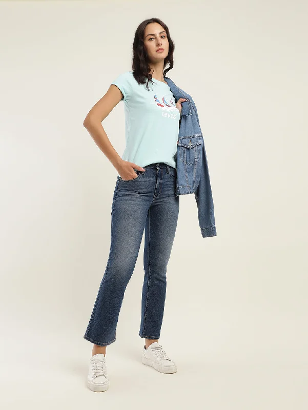 Women's denim jeans is quality top-Women's High Rise 725 Slim Bootcut Jeans