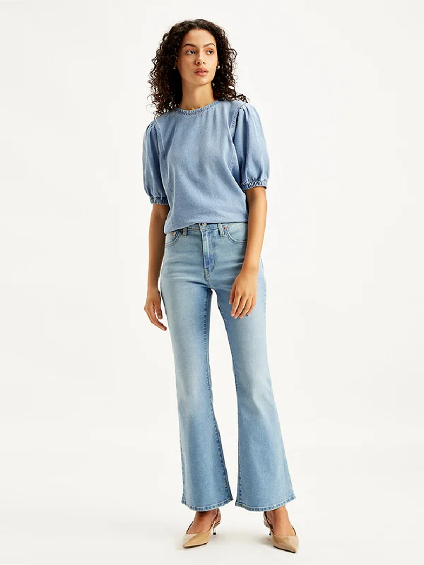 Women's denim jeans with a corduroy fabric-Women's High Rise 94 Baggy Fit White Jeans Women's denim jeans with a corduroy fabric-Women's High Rise 94 Baggy Fit White Jeans