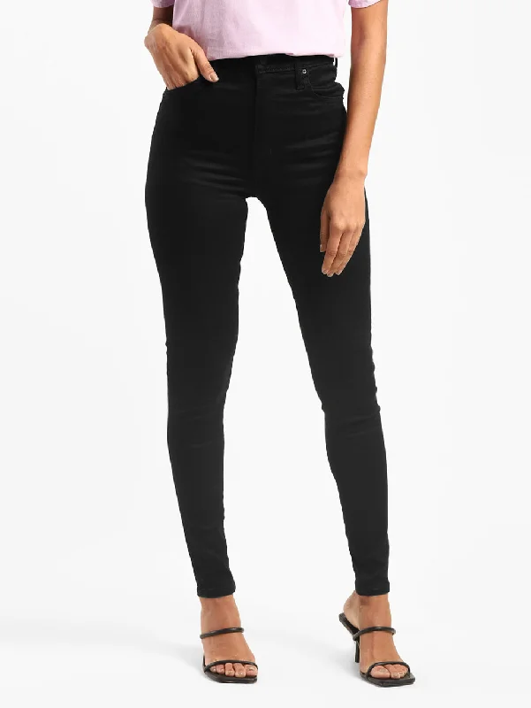 Women's denim jeans with a wood embellishment-Women's High Rise 710 Super Skinny Jeans Women's denim jeans with a wood embellishment-Women's High Rise 710 Super Skinny Jeans