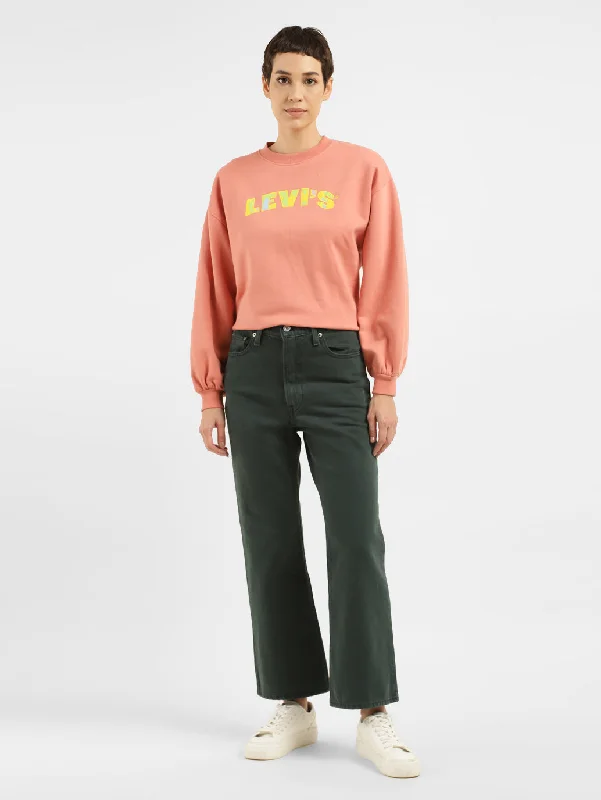 Women's denim jeans with a linen fabric-Women's High Rise Ribcage Crop Bootcut Jeans Women's denim jeans with a linen fabric-Women's High Rise Ribcage Crop Bootcut Jeans