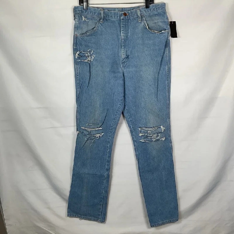 Women's denim jeans with a volunteer cause design embellishment-WOMEN'S JEANS 12