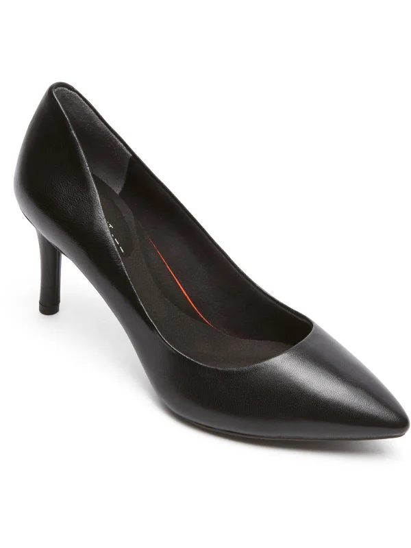 Stiletto Heel Pumps with Perfect Fit--Womens Leather Pointed Toe Pumps-Fashionable & Classic