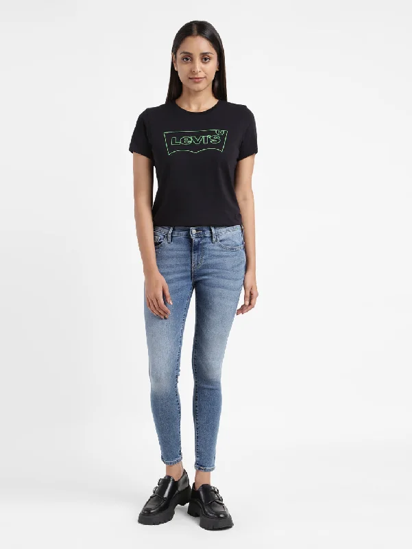 Women's denim jeans with a tribal design embellishment-Women's Mid Rise 710 Super Skinny Fit Jeans Women's denim jeans with a tribal design embellishment-Women's Mid Rise 710 Super Skinny Fit Jeans