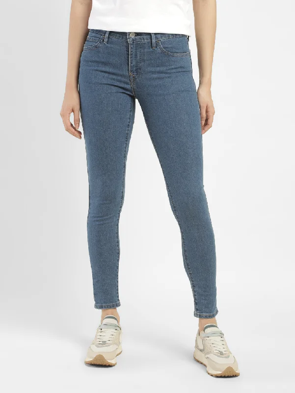 Women's denim jeans with a reptile embellishment-Women's Mid Rise 710 Super Skinny Fit Jeans Women's denim jeans with a reptile embellishment-Women's Mid Rise 710 Super Skinny Fit Jeans