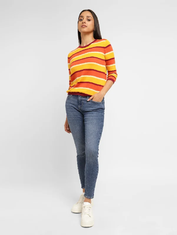 Women's denim jeans with a velvet trim-Women's Mid Rise 710 Super Skinny Fit Jeans