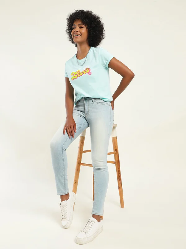 Women's denim jeans is quality top-Women's Mid Rise 711 Skinny Fit Indigo Jeans