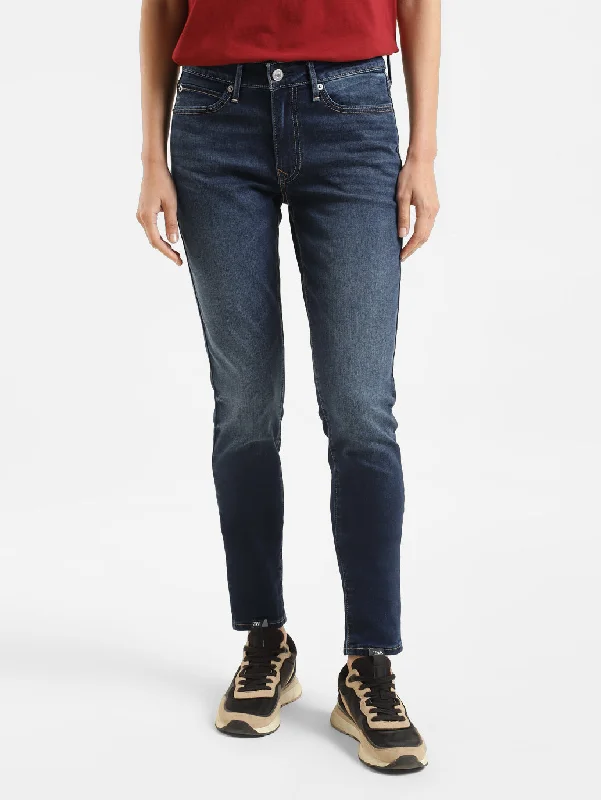 Women's denim jeans with a porcelain embellishment-Women's Mid Rise 711 Skinny Fit Jeans Women's denim jeans with a porcelain embellishment-Women's Mid Rise 711 Skinny Fit Jeans