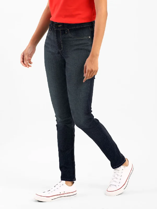 Women's denim jeans with a utility style-Women's Mid Rise 711 Skinny Fit Jeans