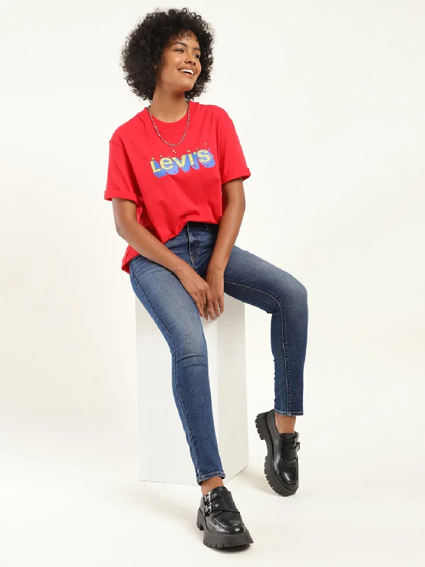 Women's denim jeans stylish style sale-Women's Mid Rise 711 Skinny Fit Jeans