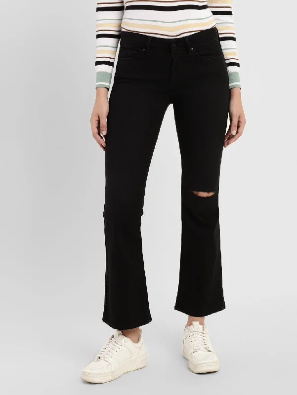 Women's denim jeans high rise plus-Women's Mid Rise 715 Bootcut Jeans