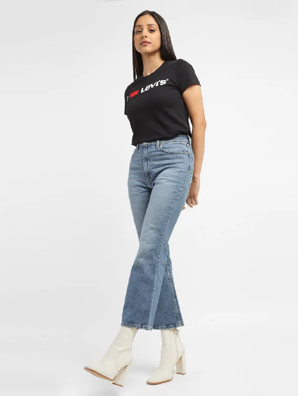 Women's denim jeans with a minimalist style-Women's Bootcut Jeans