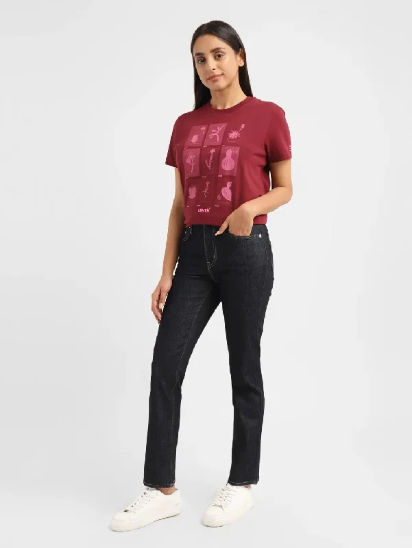 Women's denim jeans with a masculine style-Women's Mid Rise Noughties Bootcut Jeans Women's denim jeans with a masculine style-Women's Mid Rise Noughties Bootcut Jeans