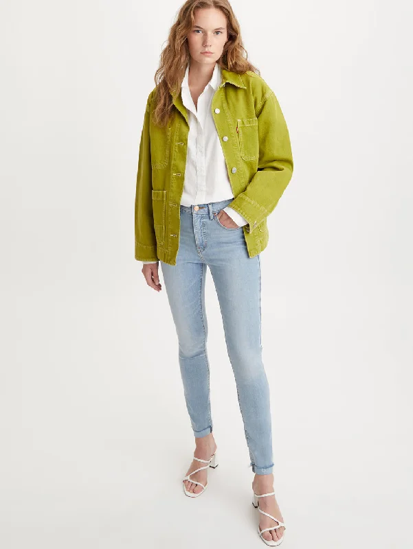 Women's denim jeans with a boyfriend fit-Women's Mid Rise Skinny Fit Jeans
