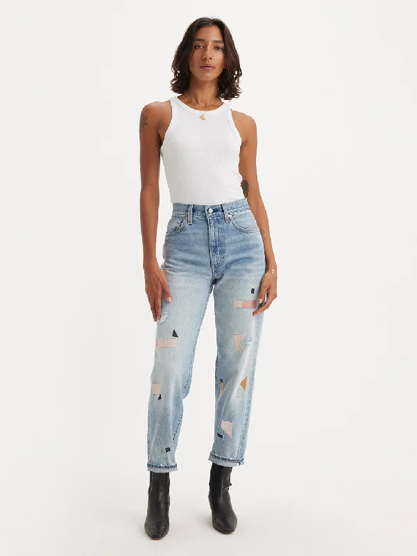 Women's denim jeans with rips-Levi's® Women's Made in Japan Column Jeans