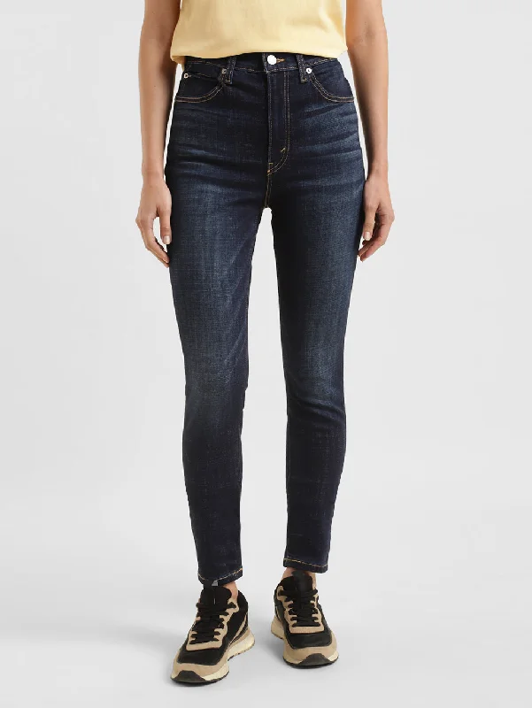 Women's denim jeans with a vegetable embellishment-Women's High Rise Skinny Fit Jeans Women's denim jeans with a vegetable embellishment-Women's High Rise Skinny Fit Jeans
